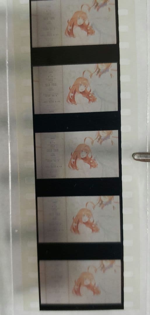 五等分の花嫁　映画特典フィルム