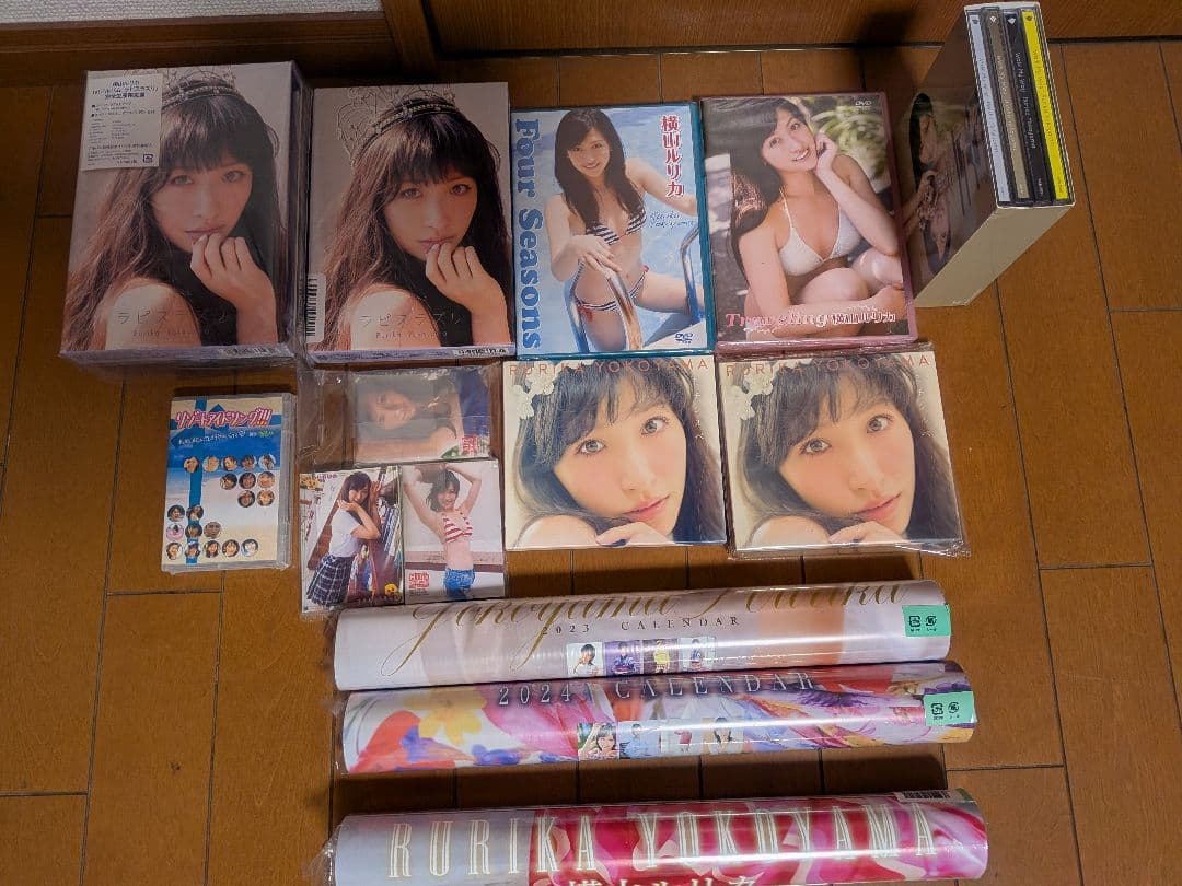 ■美品　横山ルリカ　トレカ　CD DVD カレンダーセット■