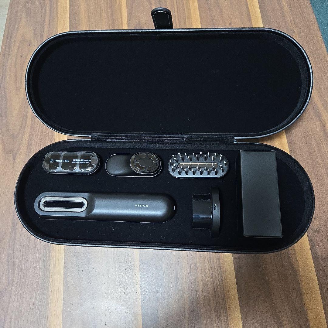 （医療団体推奨） MYTREX 美顔器 ブラック 充電器・ブラシ付き