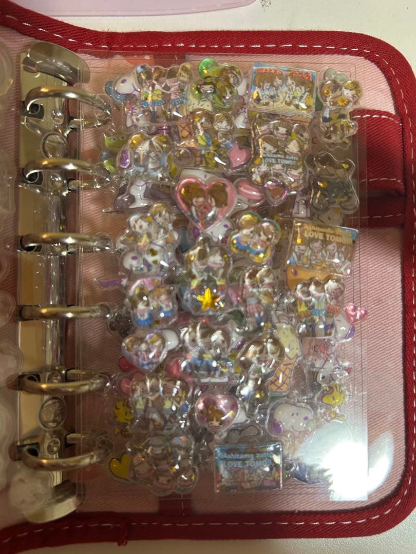 シール帳 完成系 ボンボンドロップシール ウォーターinシール おはじきシール