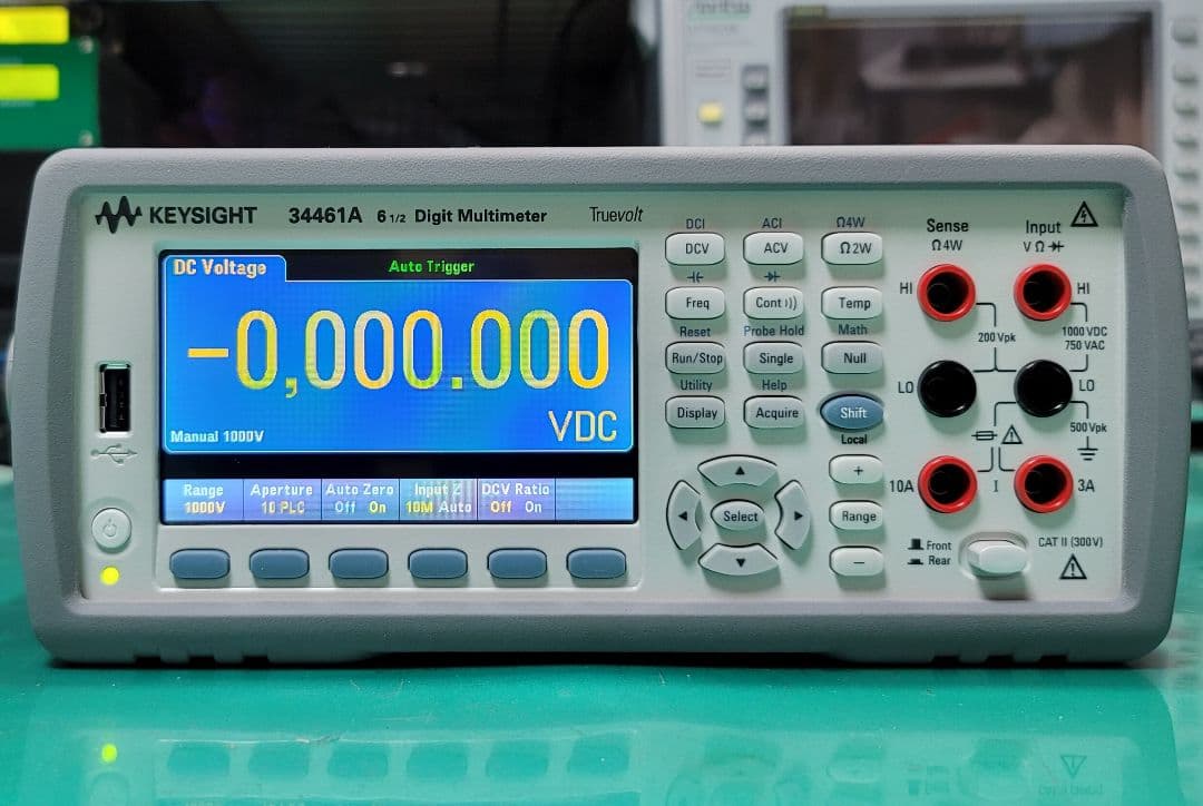 美品 KEYSIGHT 34461A 6.5桁 デジタルマルチメーター動作良好