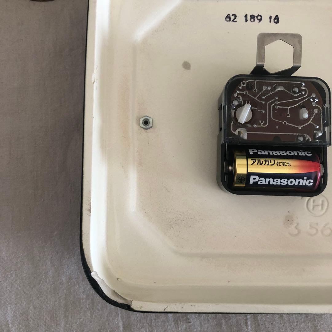 ドイツ　KIENZLE キエンツレ　陶器の掛け時計　アンティーク