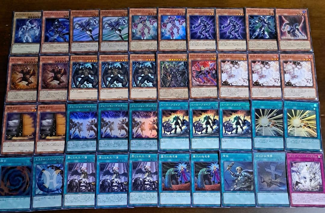 【大会優勝構築】遊戯王　構築済みデッキ　55枚　HERO ヒーロー　本格ガチ構築