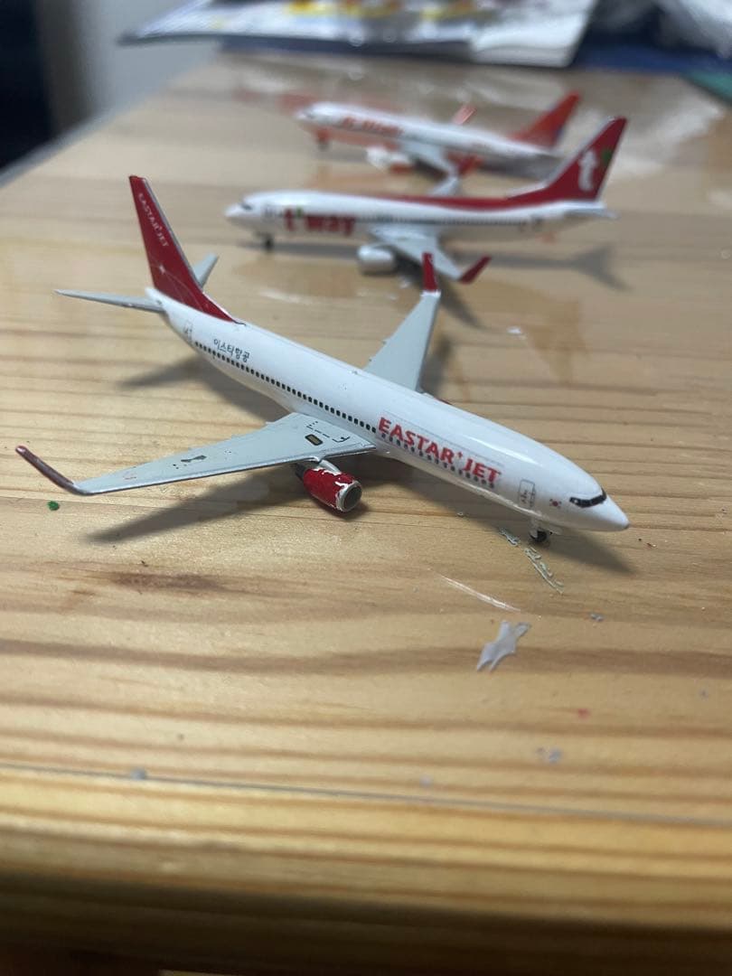 いっしー737-800韓国LCC3機と貨物機カリッタ航空B77F