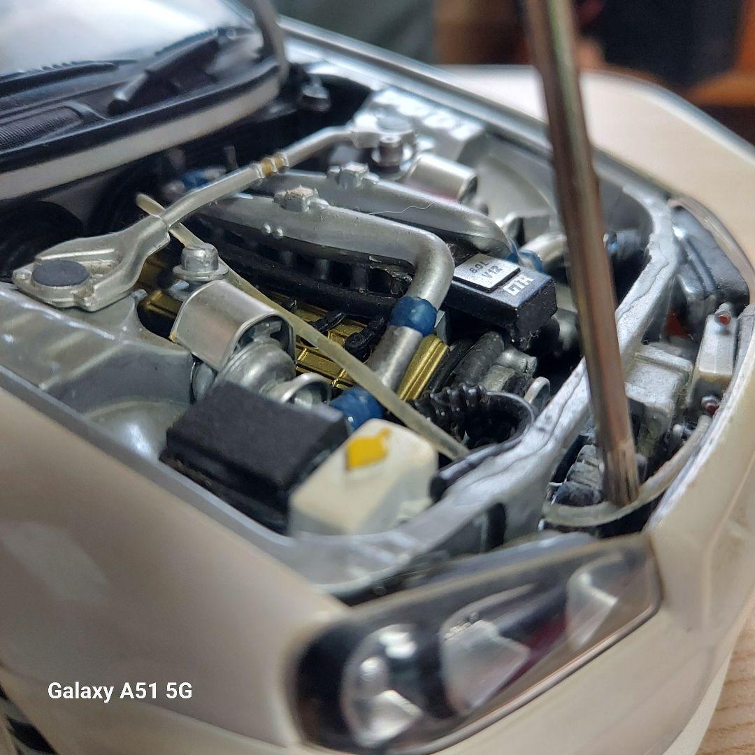 Tomtom1/18 日産スカイライン　GT-R R34 ホワイトミニカー