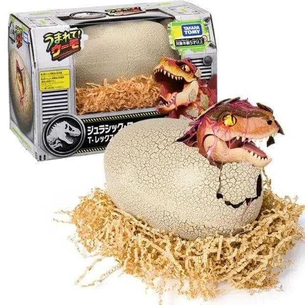 ☆新品 タカラトミー うまれて！ウーモ ジュラシックワールド T-レックスエッグ