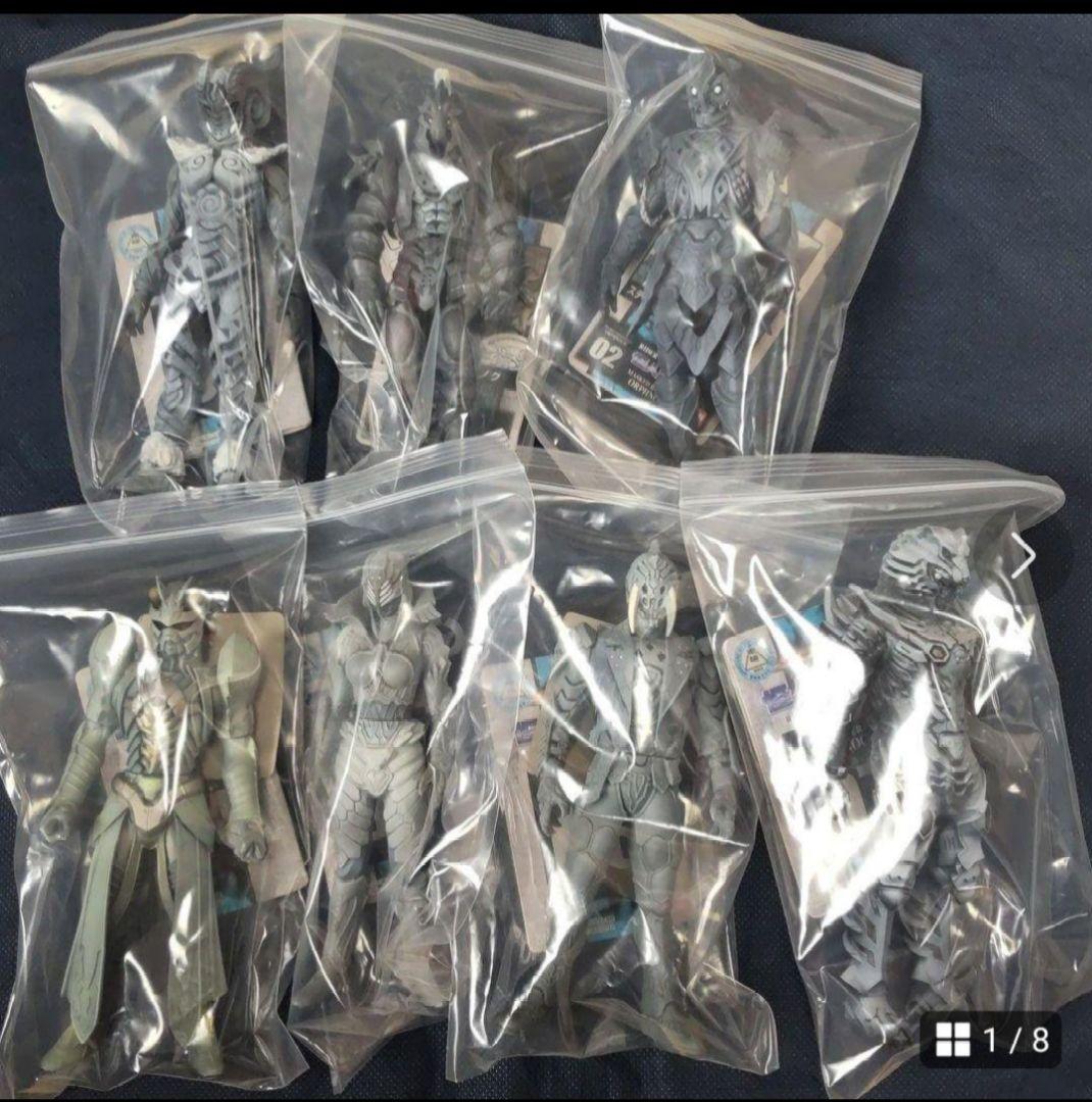 仮面ライダーファイズ ソフビフィギュアセット オルフェノク(8体)