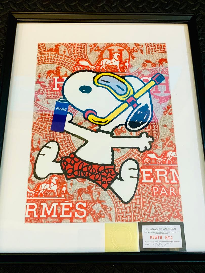 yururi様売約済み　正規品DEATH NYC ポップアート エルメス