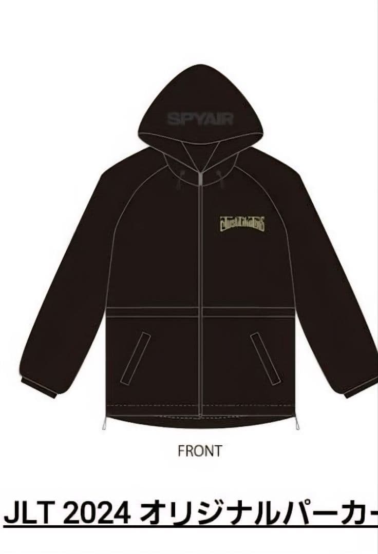 SPYAIRグッズ JLT2024オリジナルパーカー サイズ XL 黒 完売品