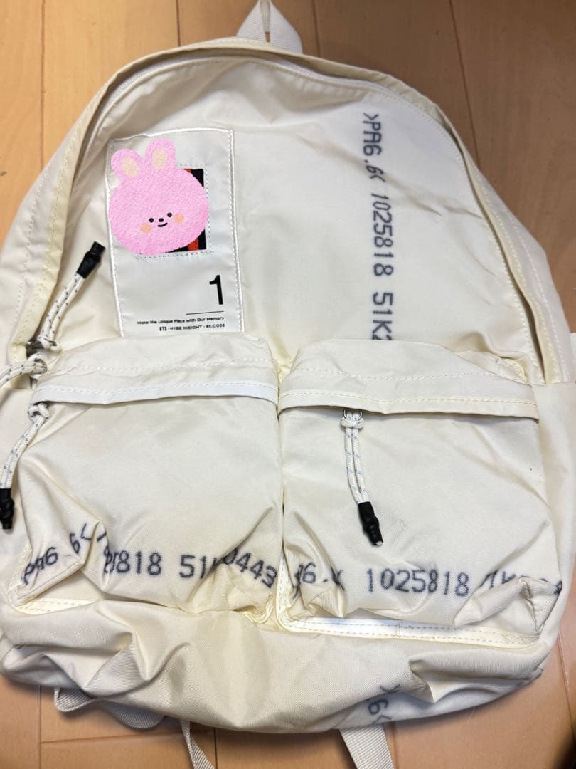 ホワイトベアさま専用 BTS RE CORD RM ホワイトバックパック