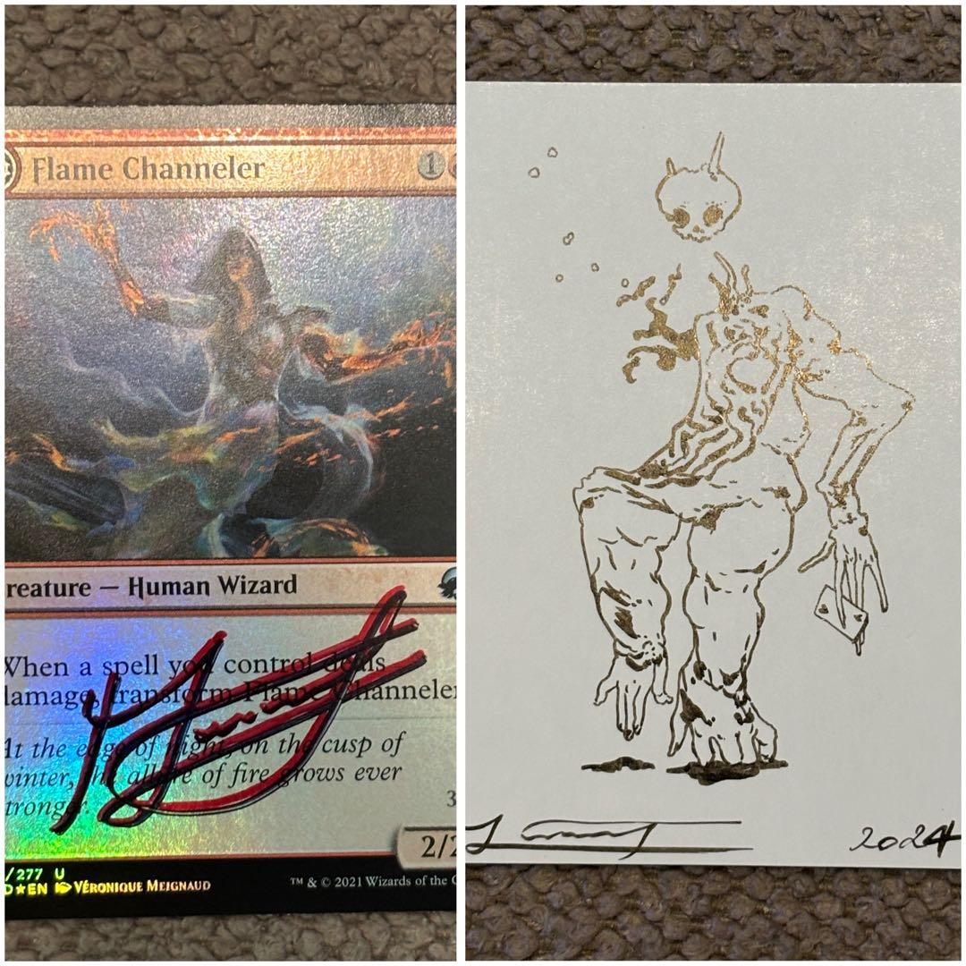 MTG/炎の媒介者/Flame Channeler/アーティストプルーフ/AP