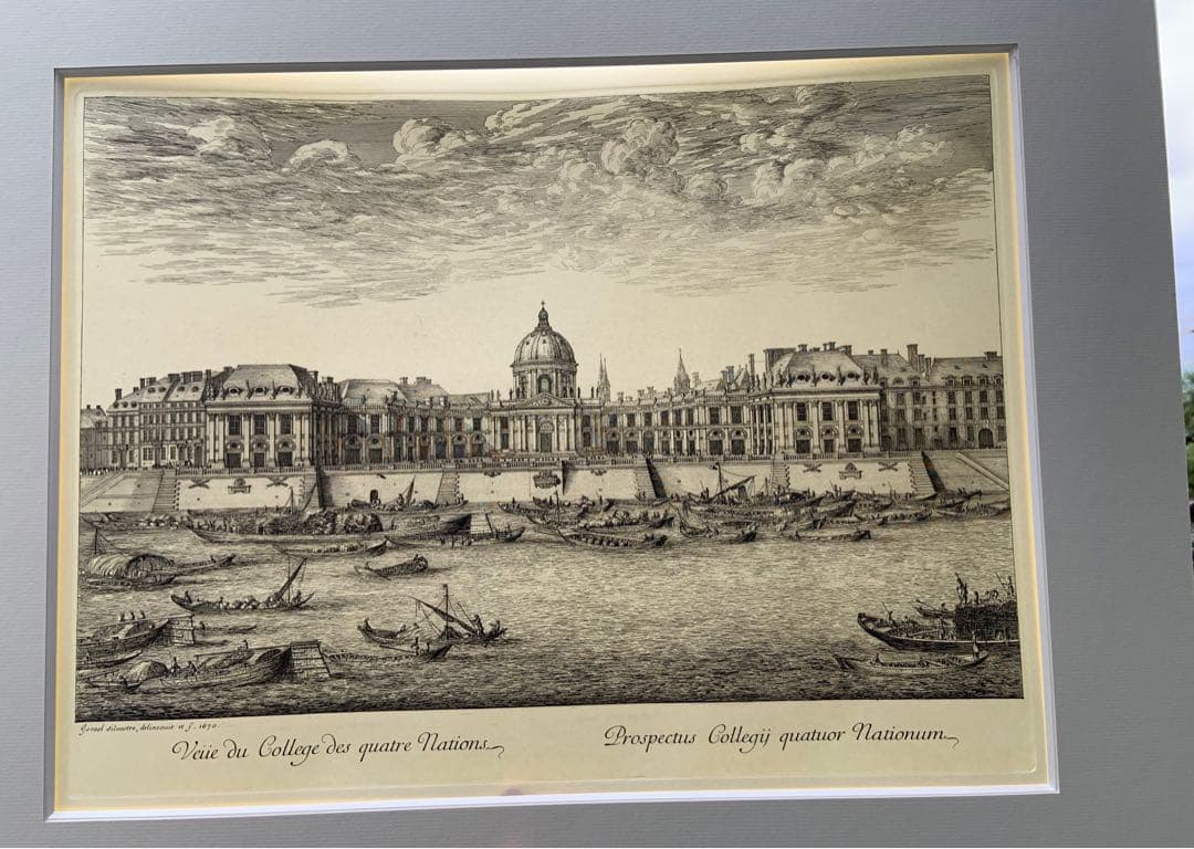 ルーヴル美術館　複製画　Collège des Quatre Nations