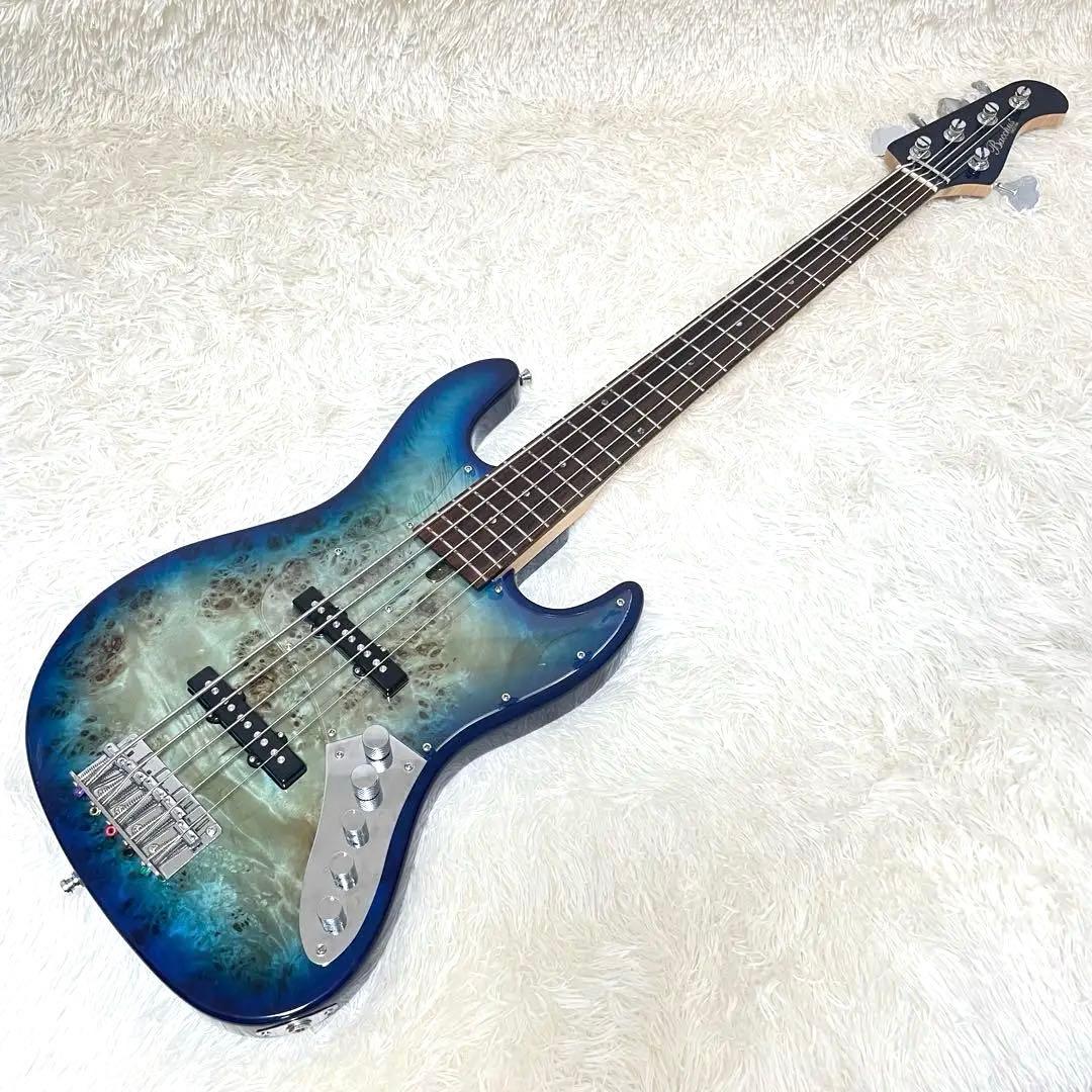 Bacchus バッカス 5弦ベース WJB5-BP/Act BL-B