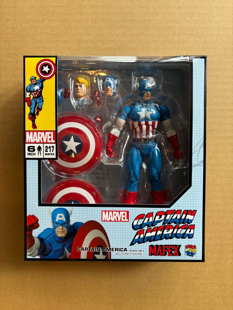 アメコミ MAFEX CAPTAIN AMERICA COMIC Ver. d