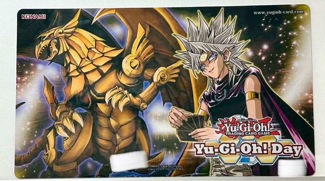 遊戯王 闇マリク ラーの翼神竜 プレイマット 遊戯王の日 公式 海外