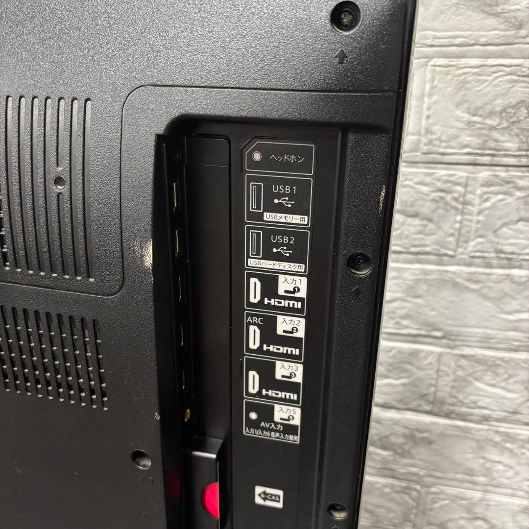 816　液晶テレビ　SHARP 40インチリモコン　B-CASHカード付き