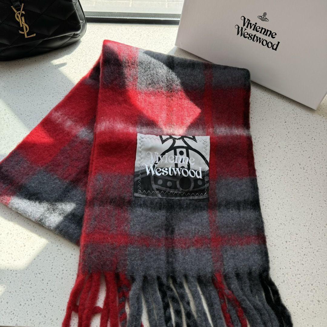 【国内正規品】早い者勝ち‼️Vivienne Westwood チェックマフラー