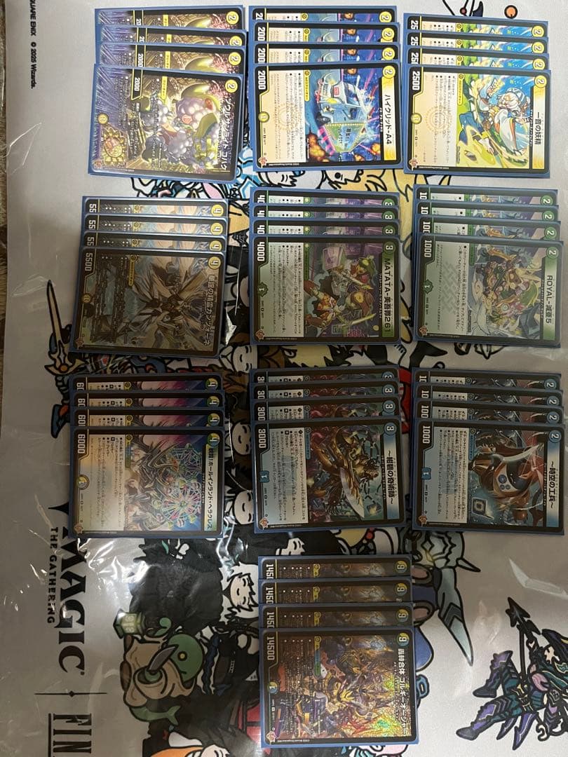 ゴルギーオージャー　デッキ（スリーブ付き）