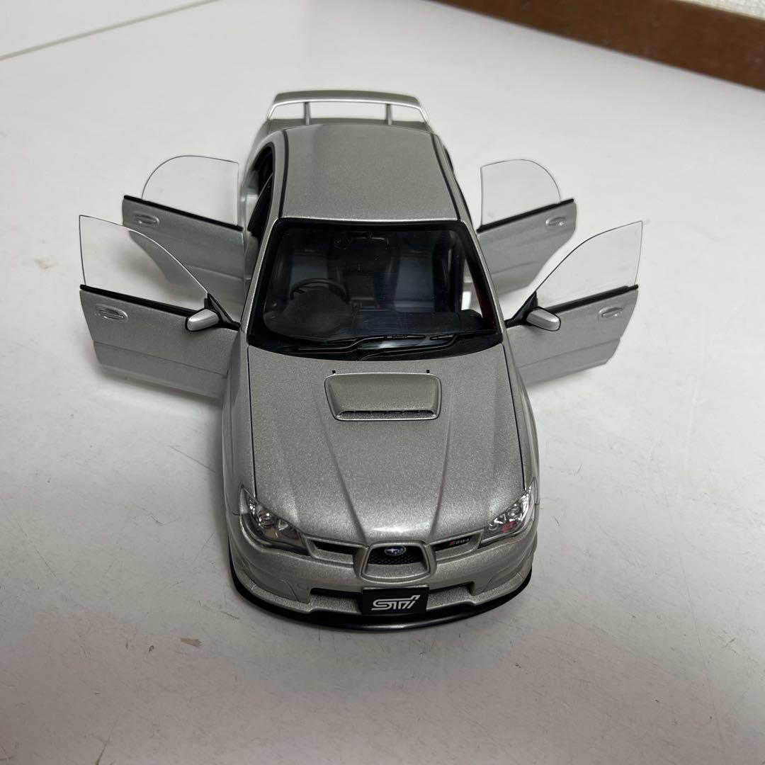 1/18オートアート　スバル　インプレッサWRX STi S204