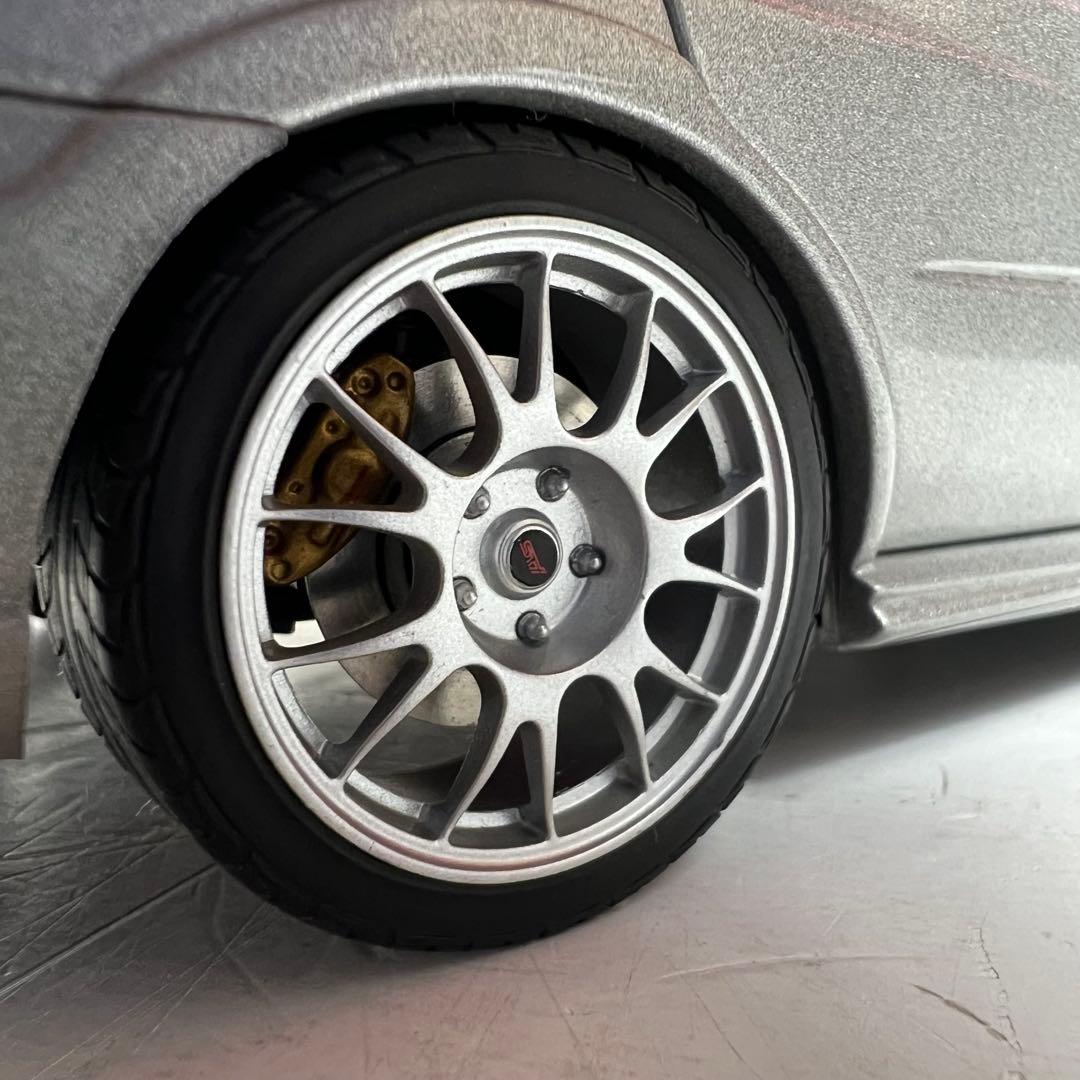1/18オートアート　スバル　インプレッサWRX STi S204