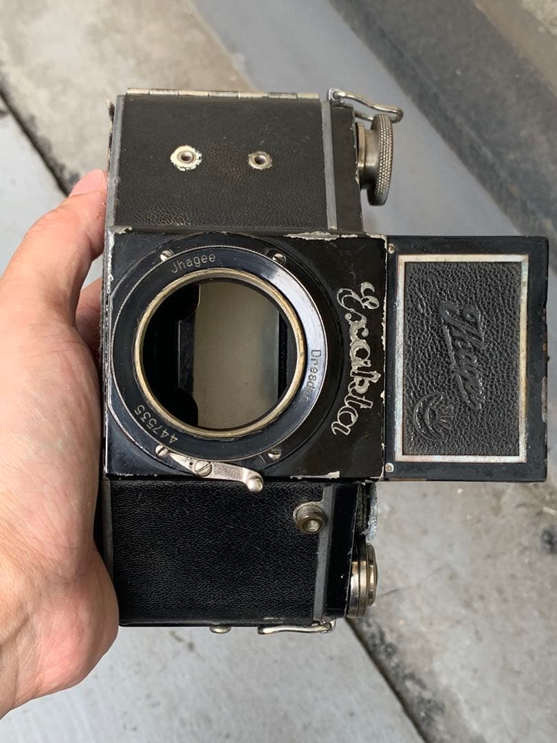 Exakta エクザクタ Jhagee Dresden bodyジャンク 2点