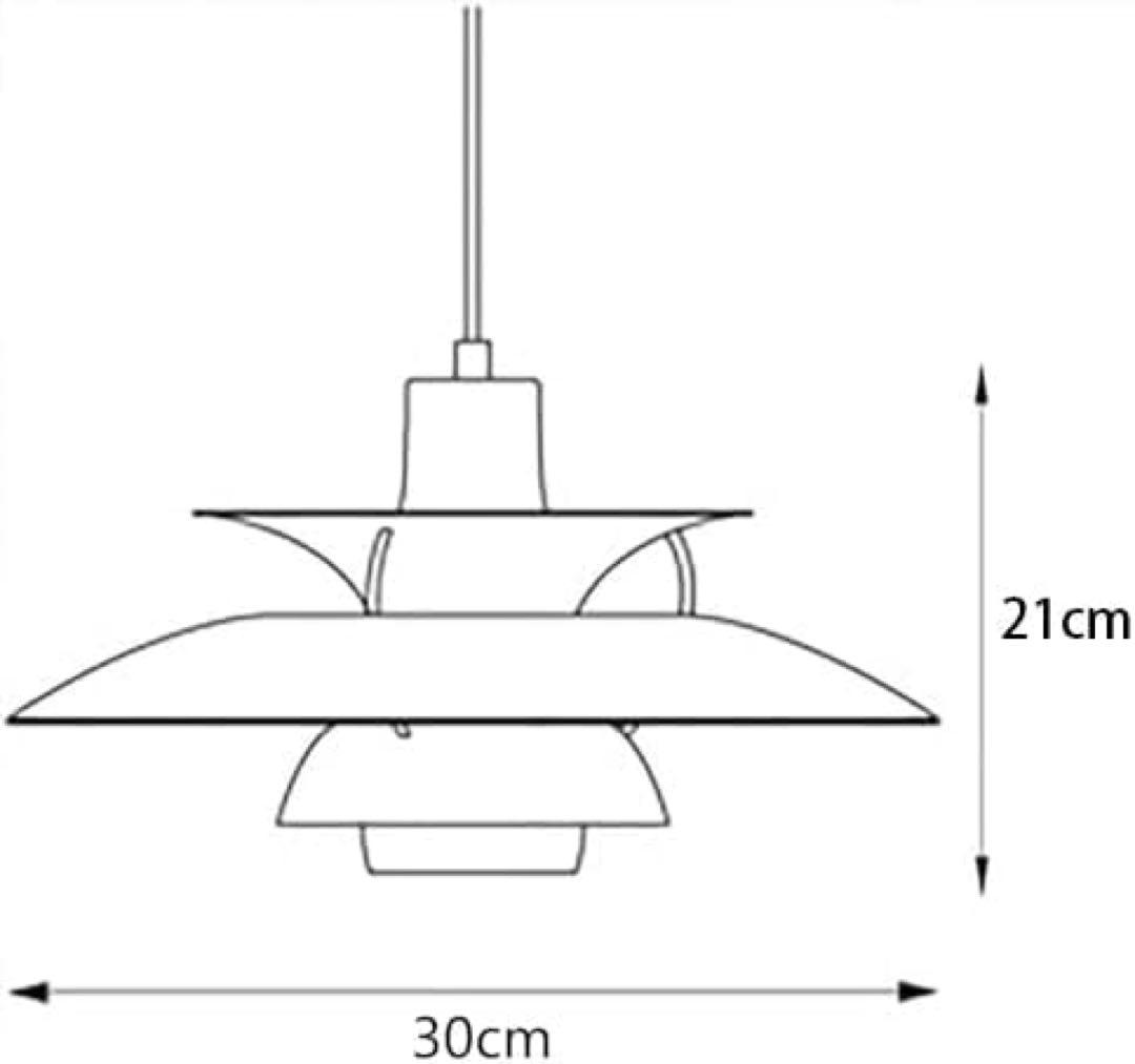 ❤️1品限り❤️シャンデリア PH 5 北欧 浮遊ペンダントE 27電球 電球別売り