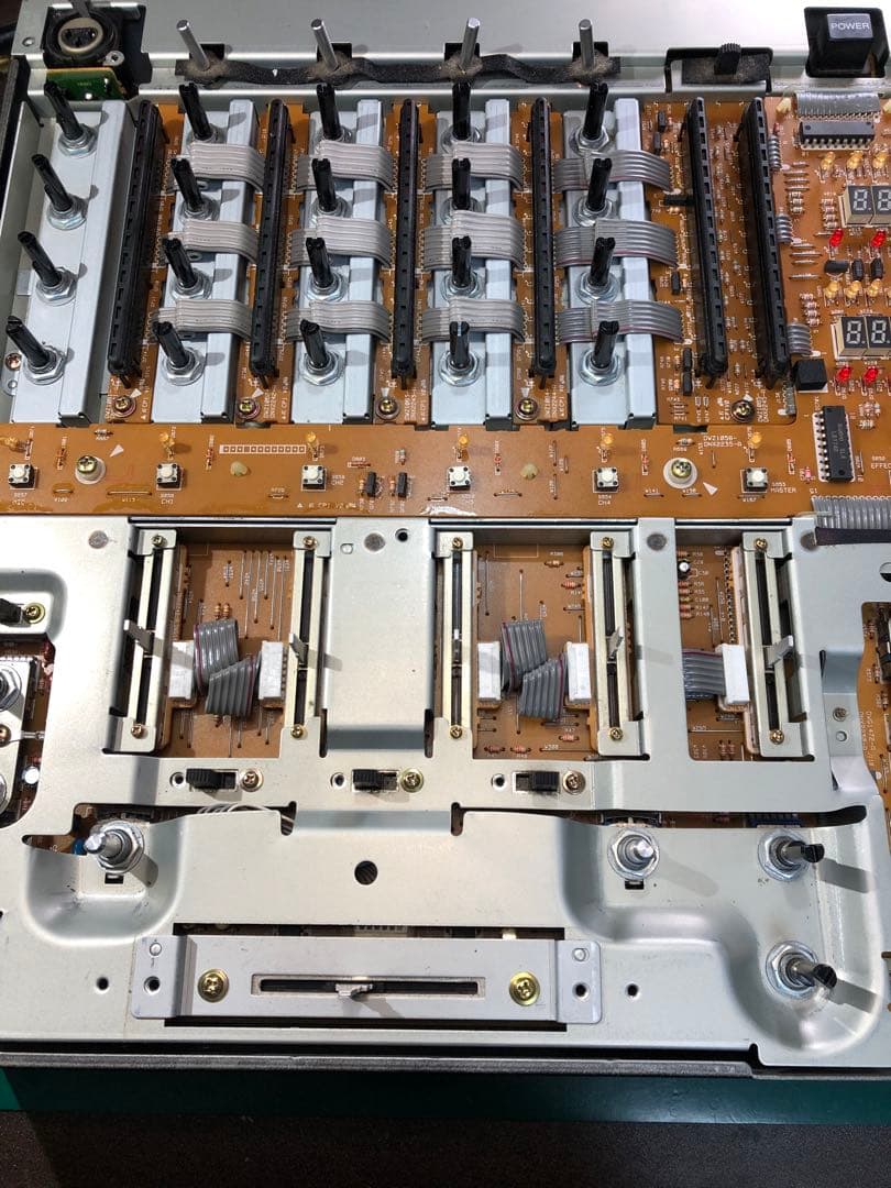 pioneer dj パイオニア　DJM-500 フェーダーメンテナンス