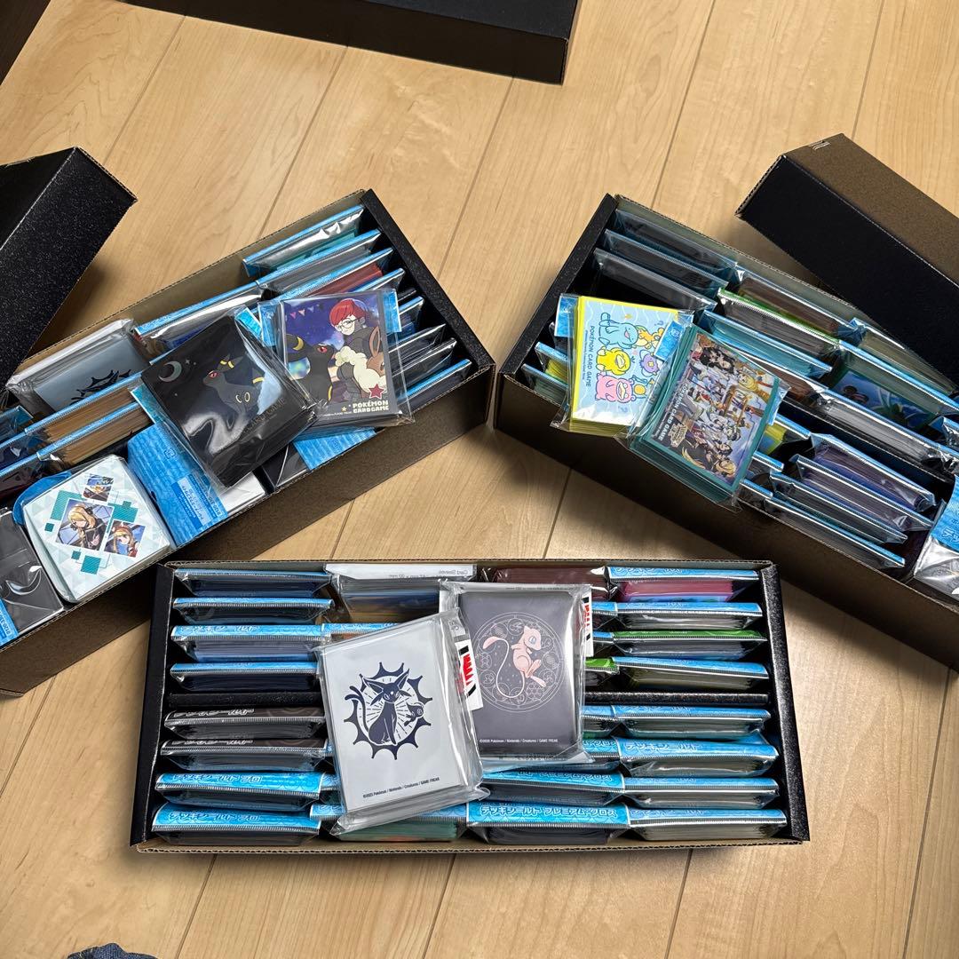 ポケモンカードゲーム　デッキシールド　80点まとめ売り