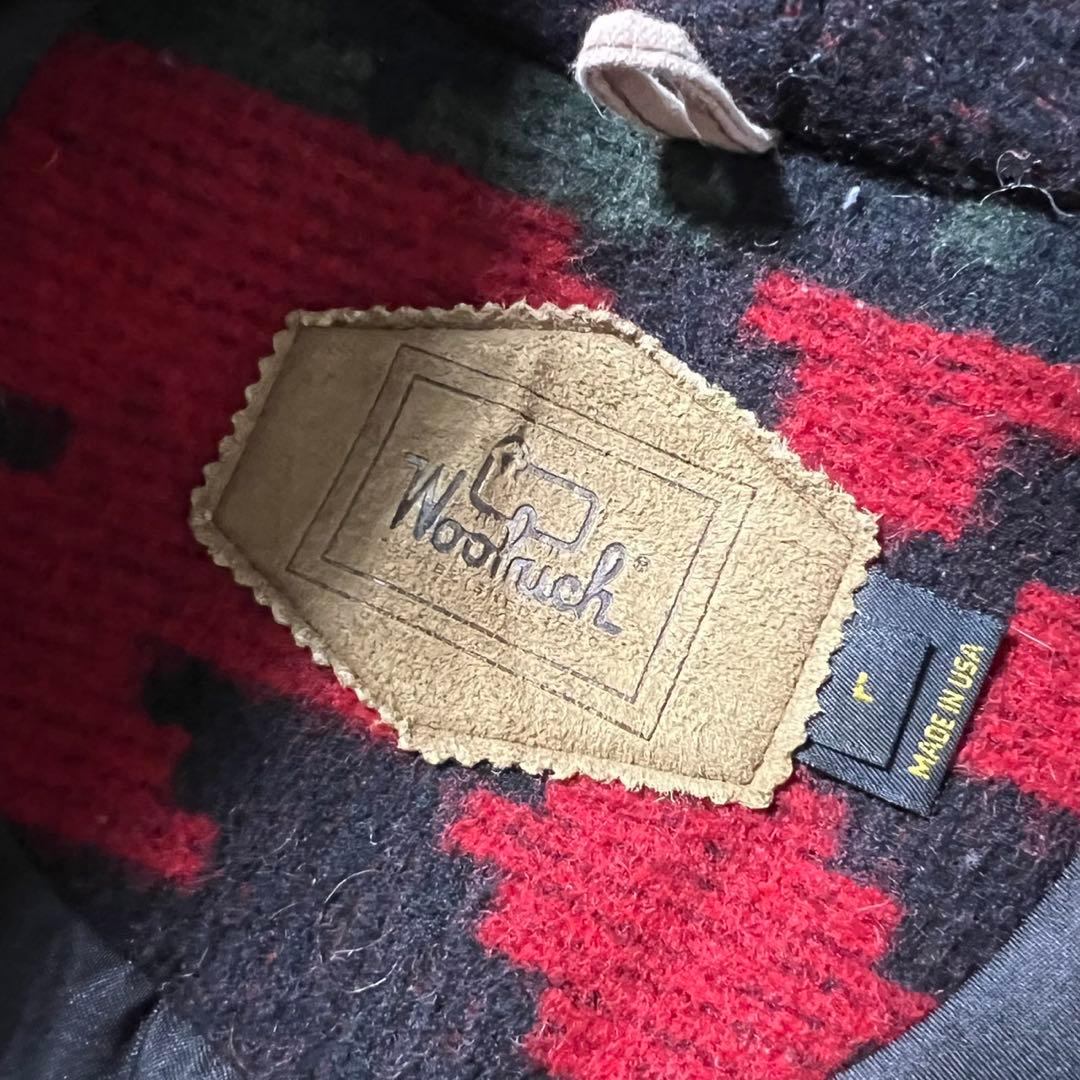 80s ウールリッチ ネイティブ柄 ウールジャケット L USA製