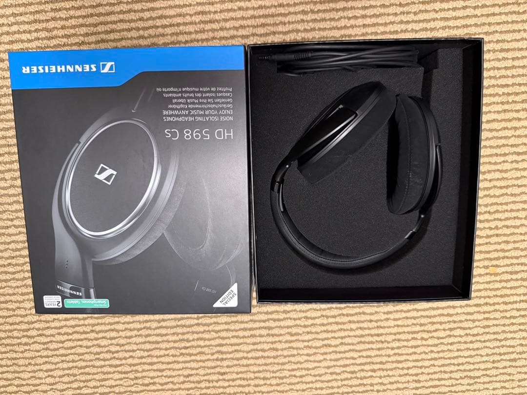 Sennheiser HD 598 CS 有線ヘッドホン