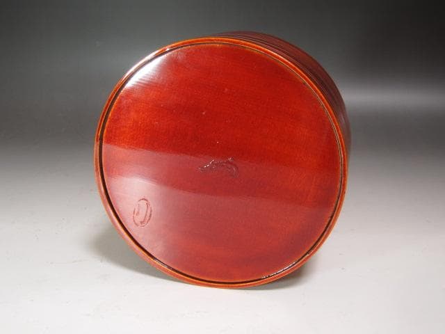 ☆　駒沢利斎　溜曲建水　表千家　十三代　即中斎の花押がございます☆y614