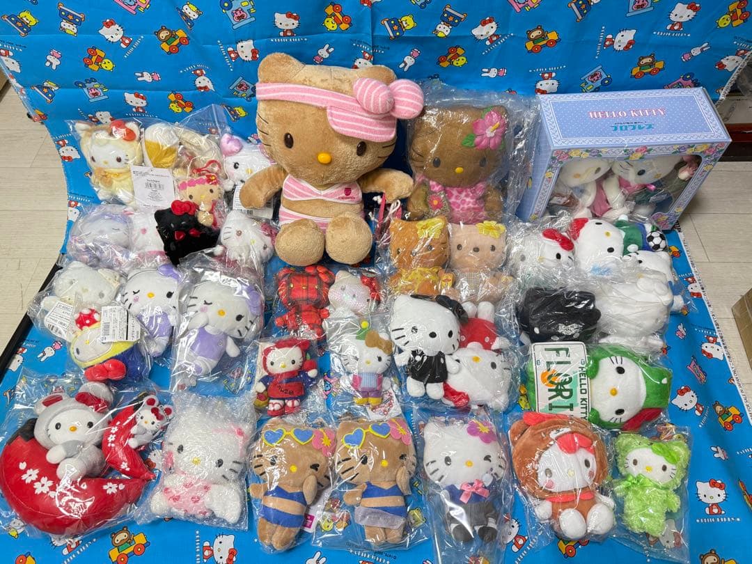ハローキティ ぬいぐるみセット 約35体
