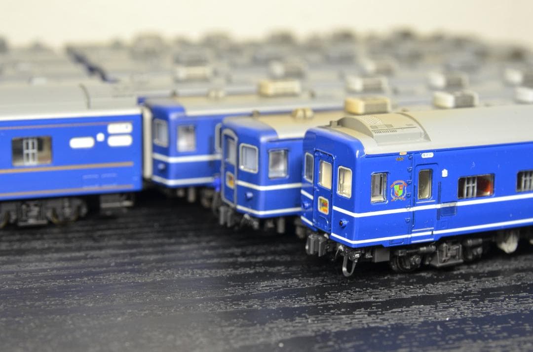 【精密加工品】KATO 寝台急行はまなす 給電エンジン代替車付き 14両セット