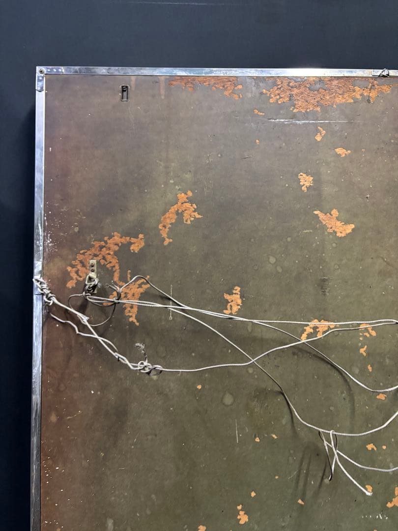 陶画 一点物 陶器 絵 絵画 額 京都 古都 錦市場 魚 魚屋 縁起物 半世紀