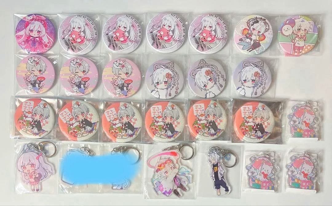 まふまふ 缶バッジ アクキー