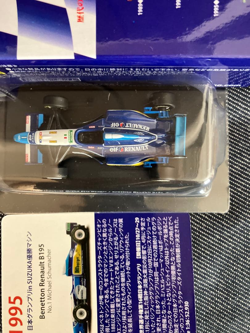 京商　ミニカー　1/64 歴代の日本GP優勝マシンコレクション　Vol.4