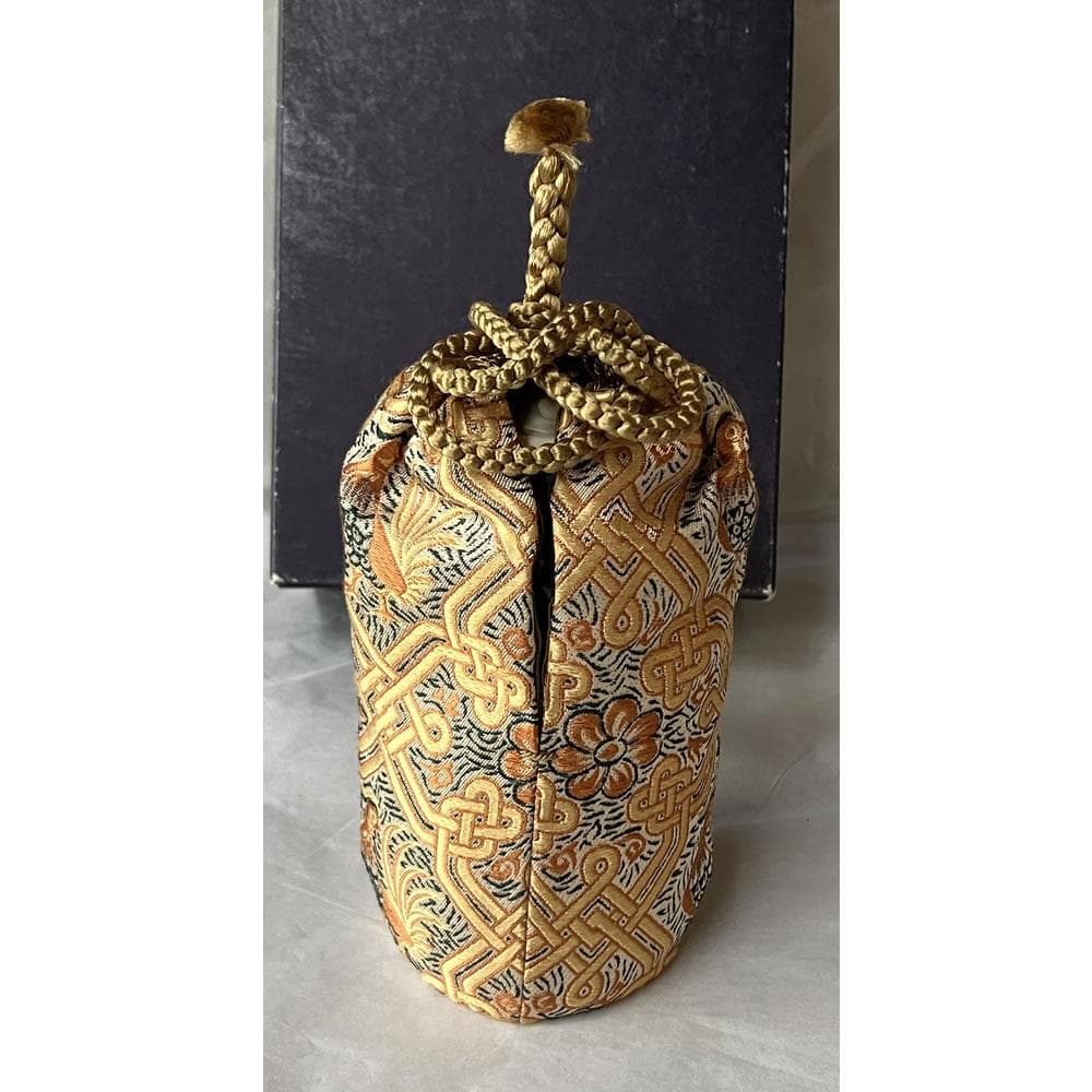 e3126 加藤弥右衛門 美濃伊賀 茶入 共箱 耳付茶入 茶道具