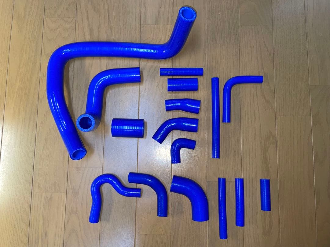 コペン L880K ラジエターホース 16本 未使用 シリコンホース ブルー