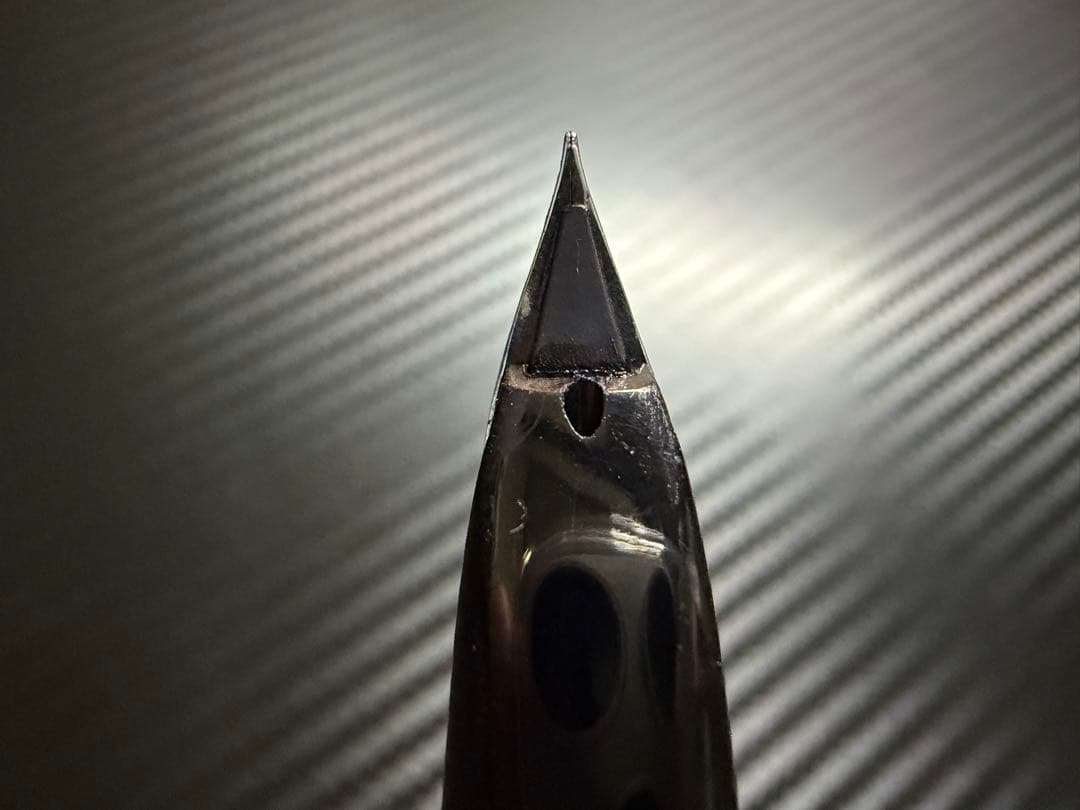 美品 パイロット カスタム 般若心経 F 細字 万年筆 スターリングシルバー