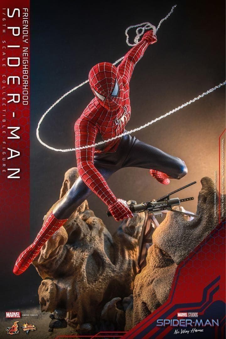 新品未開封Hot Toysフレンドリーネイバーフッド スパイダーマン サムライミ