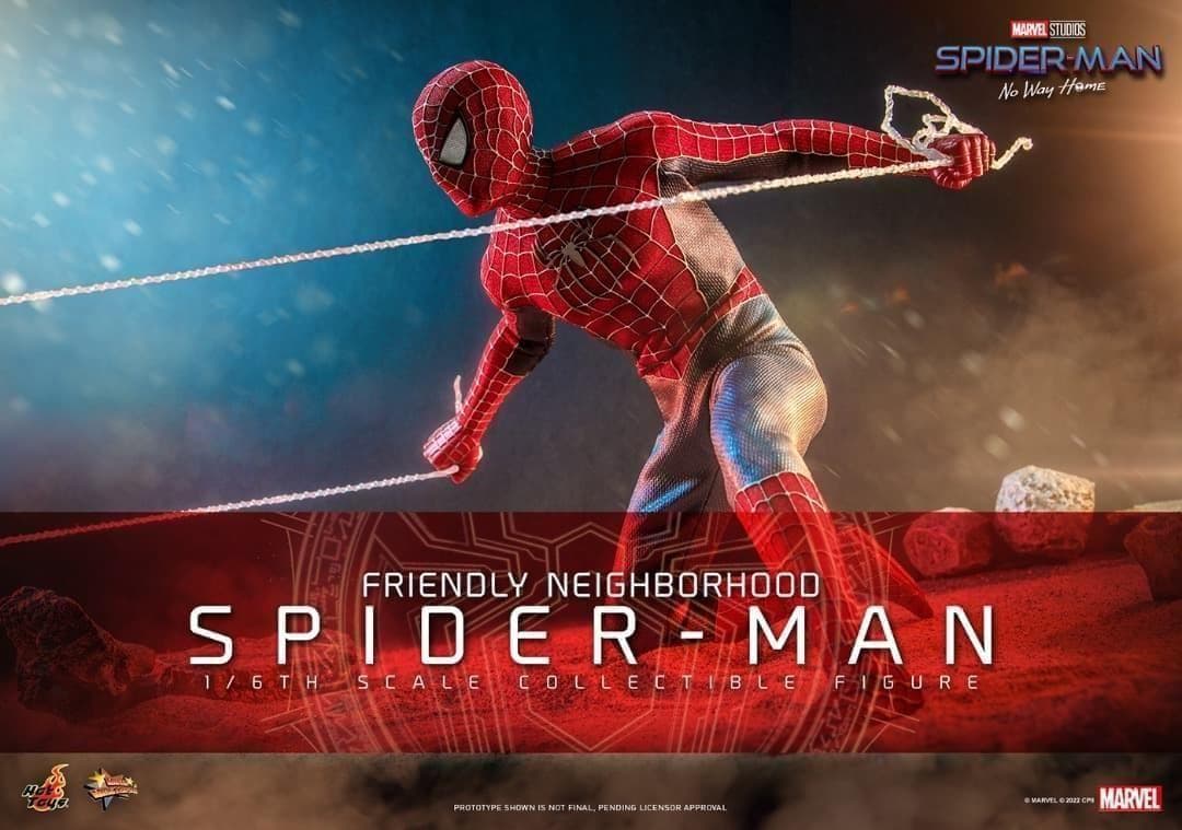 新品未開封Hot Toysフレンドリーネイバーフッド スパイダーマン サムライミ