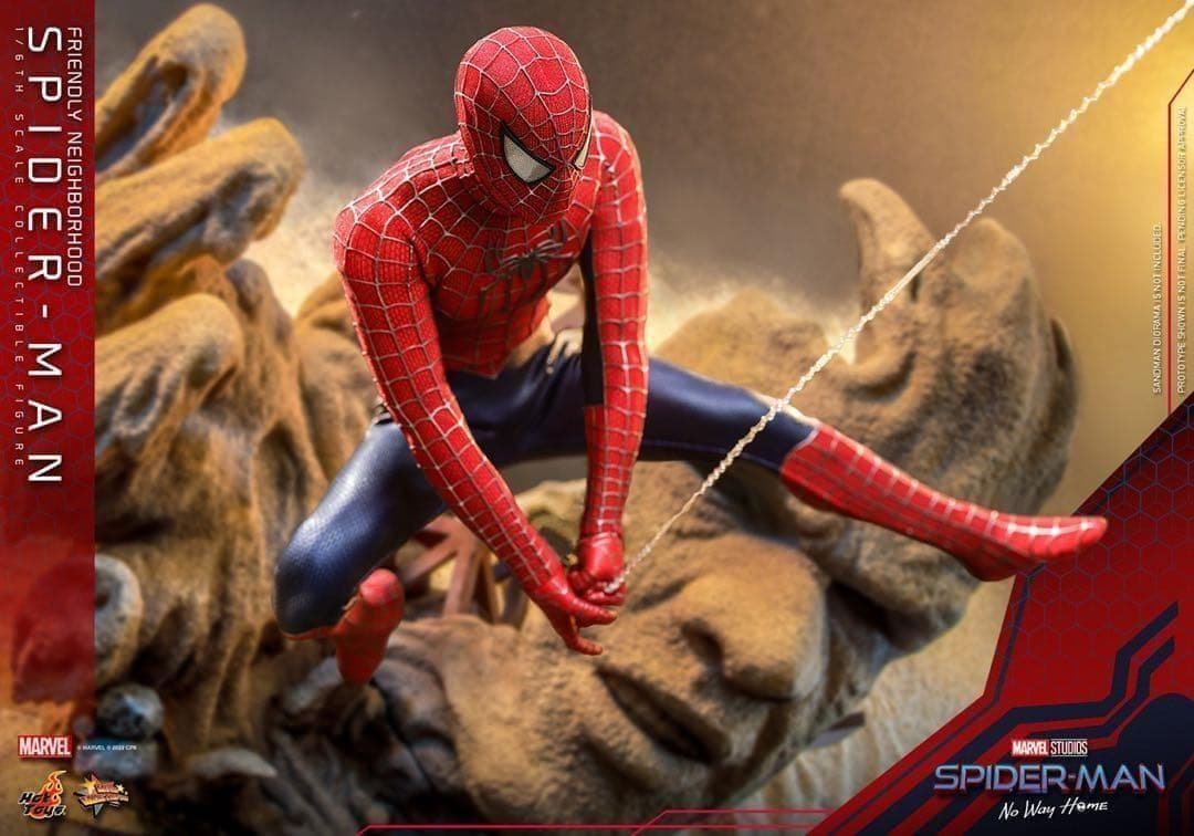 新品未開封Hot Toysフレンドリーネイバーフッド スパイダーマン サムライミ