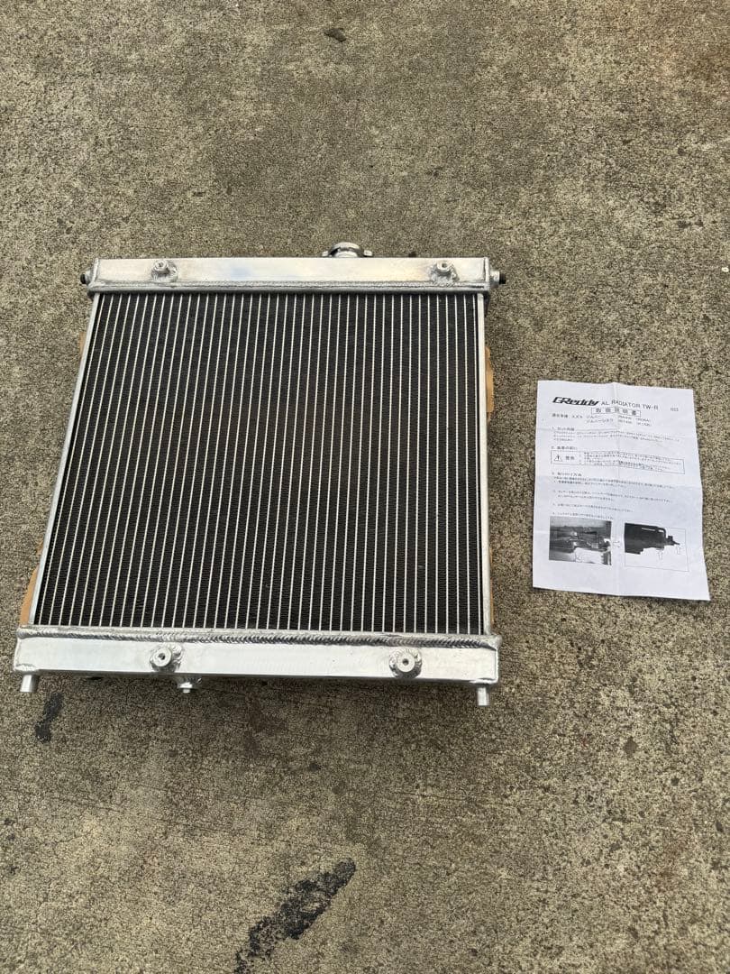 ジムニー jb64w jb74w MT車用　グレッティ　アルミラジエター