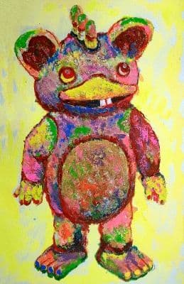おかえり!快獣ブースカ展 ガム太郎のブースカ ブースカ ソフビ ブルマァク