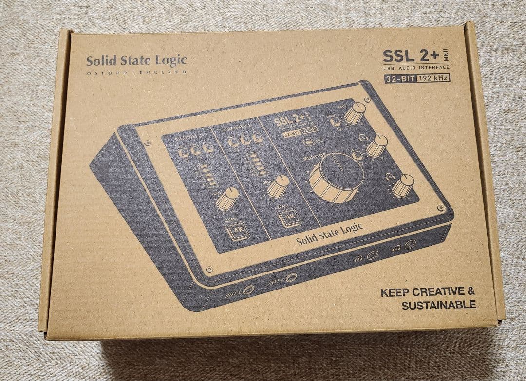 SSL2+MKⅡ オーディオインターフェース ほぼ新品 付属品完備