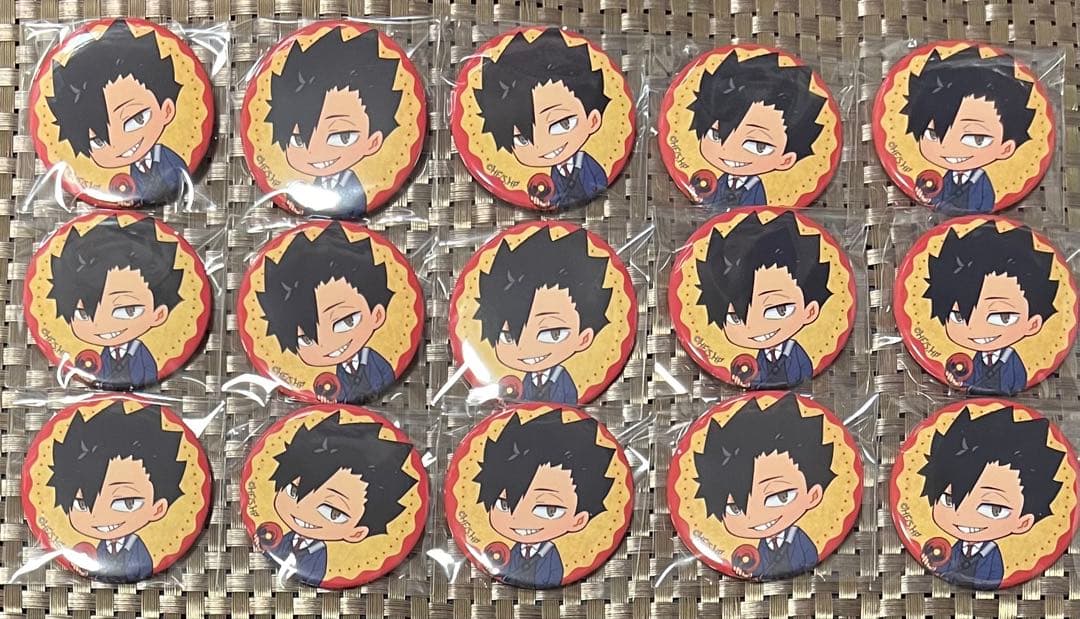 ハイキュー‼︎ 黒尾鉄朗 ジャックインザドーナツ トレーディング 缶バッジ