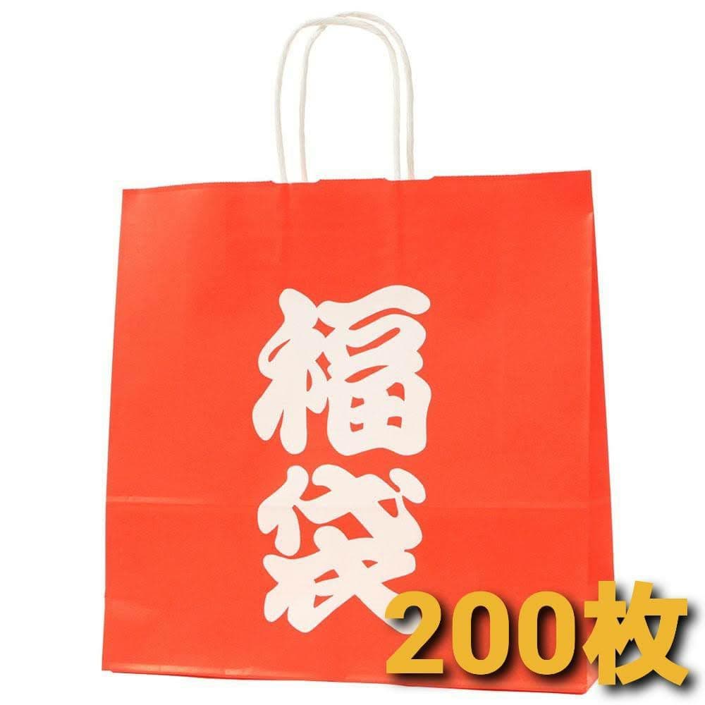 手提紙袋【福袋】福袋用　紙袋　 店舗用品　年末年始　おたのしみ袋