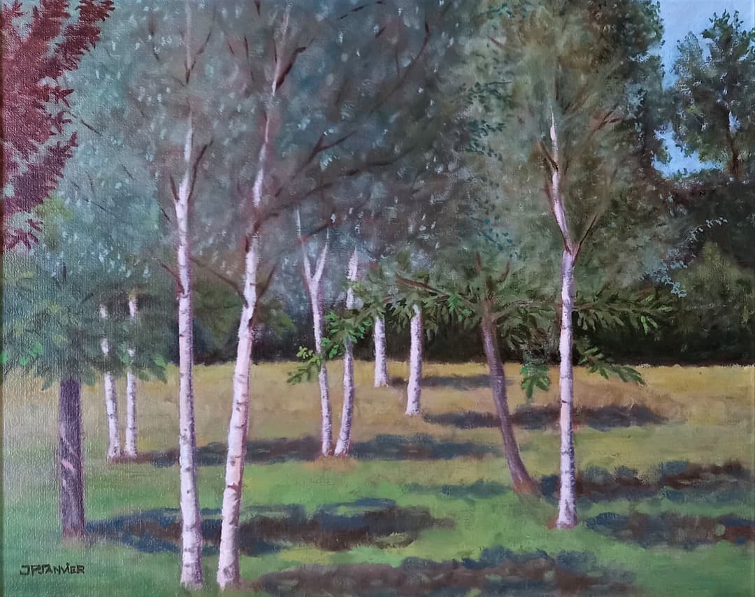 フランス人画家による絵画（油絵）