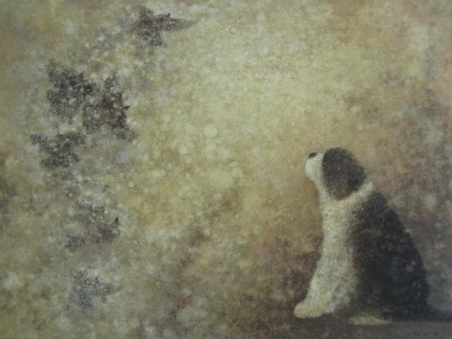 瀬尾一嘉「仲良し日記」、希少画集画、新品高級額、額装付、状態良好