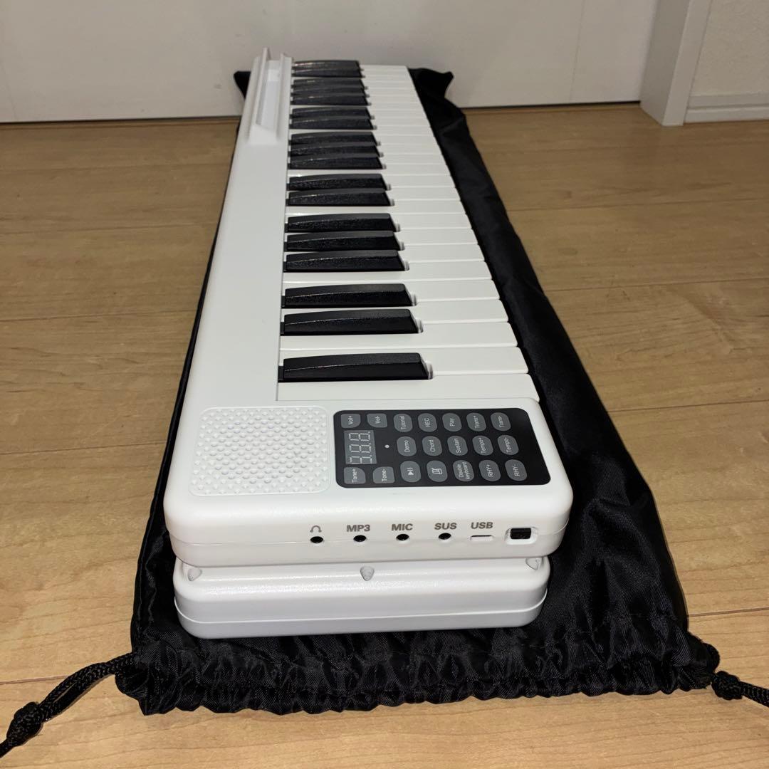 電子ピアノ キーボード 88鍵盤 コードレス 折りたたみ式 ON-THE-GO
